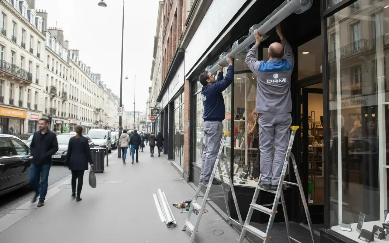 Installation et pose de rideau métallique à Rueil-Malmaison